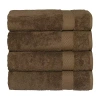 Linum Home Textiles Starlight Terry 4-pc. Quick Dry Bath Towel In Brown