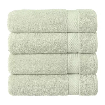 Linum Home Textiles Starlight Terry 4-pc. Quick Dry Bath Towel In Green