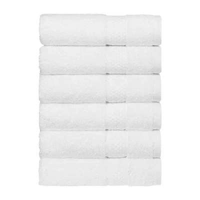 Linum Home Textiles Starlight Terry 6-pc. Hand Towel In White