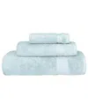 Linum Home Textiles Starlight Turkish Cotton Terry 3pc Towel Set In Blue