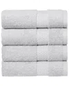 Linum Home Textiles Starlight Turkish Cotton Terry Hand Towels Set In Grey