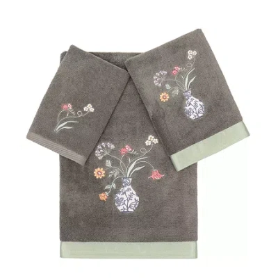 Linum Home Textiles Stella 3-pc. Bath Towel Set In Gray