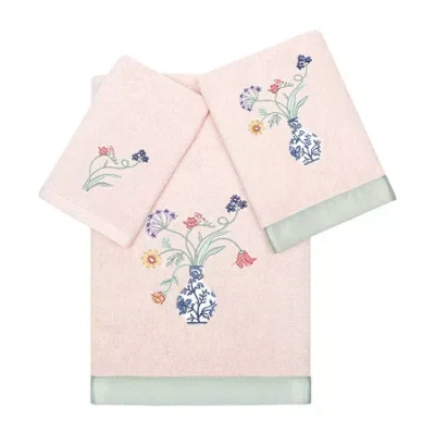 Linum Home Textiles Stella 3-pc. Bath Towel Set In Pink