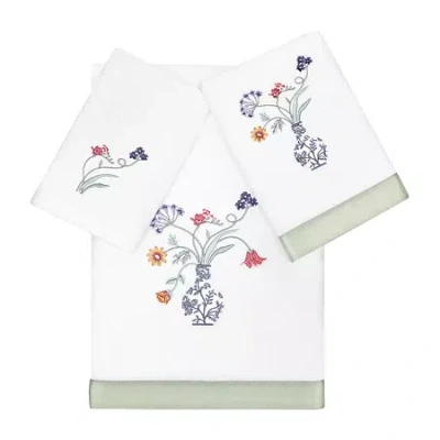 Linum Home Textiles Stella 3-pc. Bath Towel Set In White