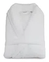 Linum Home Textiles Super Plush Fleece Bathrobe In White