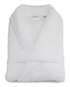 Linum Home Textiles Super Plush Fleece Bathrobe In White