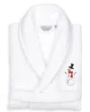 Linum Home Textiles Terry Bath Robe Embroidered
