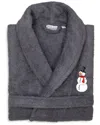 Linum Home Textiles Terry Bath Robe Embroidered
