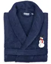 Linum Home Textiles Terry Bath Robe Embroidered