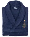 Linum Home Textiles Terry Bath Robe Embroidered
