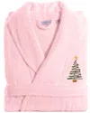 Linum Home Textiles Terry Bath Robe Embroidered
