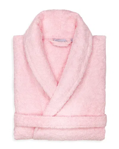 Linum Home Textiles Terry Bath Robe In Pink