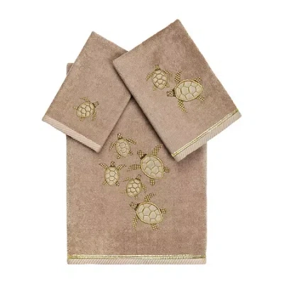 Linum Home Textiles Tortuga 3-pc. Bath Towel Set In Brown