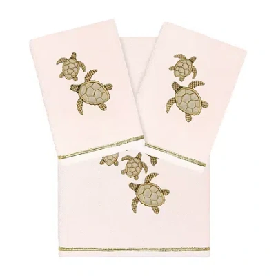 Linum Home Textiles Tortuga 3-pc. Bath Towel Set In Pink