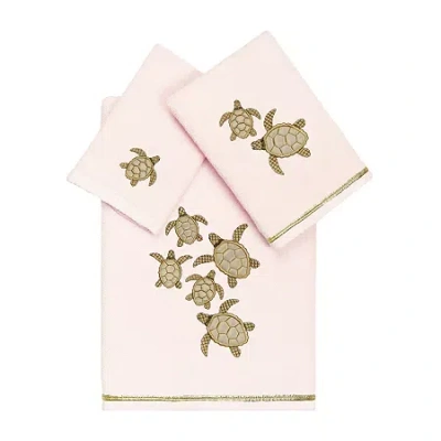 Linum Home Textiles Tortuga 3-pc. Bath Towel Set In Pink