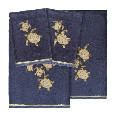 Linum Home Textiles Tortuga 4-pc. Bath Towel Set In Blue