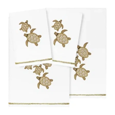 Linum Home Textiles Tortuga 4-pc. Bath Towel Set In White