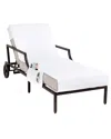 Linum Home Textiles Turkish Chaise Lounge Cover With Pockets