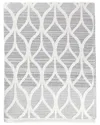 Linum Home Textiles Turkish Cotton Alev Jacquard Bath Towel In Grey