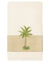 Linum Home Textiles Turkish Cotton Colton Embellished Bath Towel In Cream