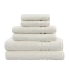 Linum Home Textiles Turkish Cotton Denzi 6-pc Bath Towel Set In White