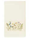 Linum Home Textiles Turkish Cotton Serenity Embellished Bath Towel In Cream