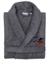 Linum Home Textiles Turkish Cotton Terry Embroidered Unisex Bath Robe