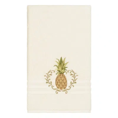 Linum Home Textiles Welcome Turkish Cotton Bath Towel In Cream