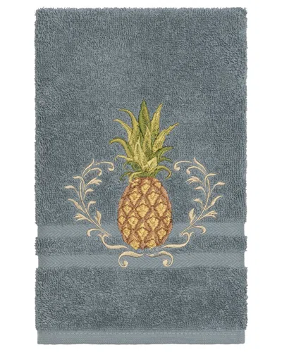 Linum Home Textiles Welcome Turkish Cotton Embellished Hand Towel In Animal Print