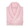 Linum Home Textiles Womens Terry Cloth Long Sleeve Long Length Robe In Pink