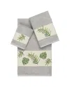 Linum Home Textiles Zoe Turkish Cotton 3pc Embellished Towel Set