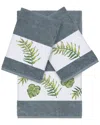 Linum Home Textiles Zoe Turkish Cotton 3pc Embellished Towel Set