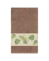Linum Home Textiles Zoe Turkish Cotton Embellished Bath Towel