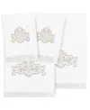 Linum Home Turkish Cotton May Embellished 4-pc. Bath Towel Set In White