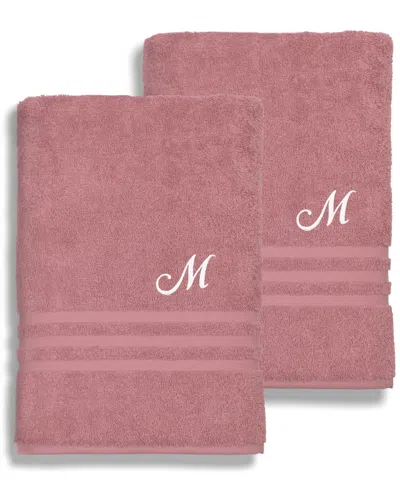 Linum Hometextiles Linum Home Textiles Monogrammed Denzi Bath Sheets