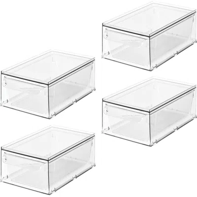 Linus Stackable Kitchen Storage Drawer In Transparent