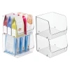 Linus Stackable Open-front Storage Bins For Kitchen And Pantry Organization In Transparent