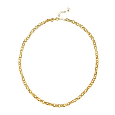 Linya Jewellery Women's Gold Asteria Chain Necklace