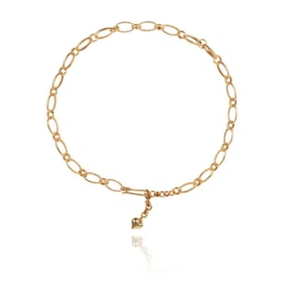Linya Jewellery Women's Gold Marsala Chain Necklace