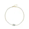 Linya Jewellery Women's Grey Inka Gray Baroque Pearl Necklace