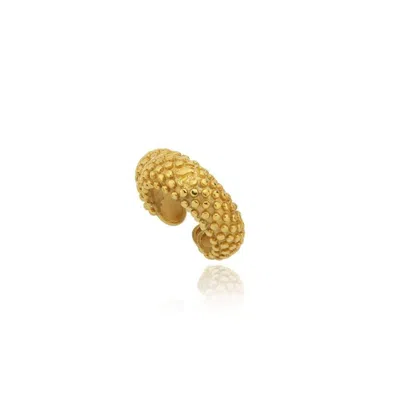 Linya Jewellery Women's Janet Cartilage Ear Cuff Gold