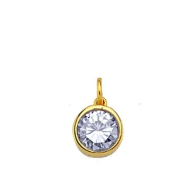 Linya Jewellery Women's Purple Lilac Birthstone Charm