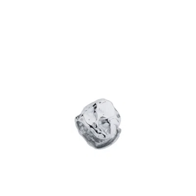Linya Jewellery Women's Yora Amorphous Cartilage Earrings Silver