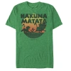 Lion King Hakuna Matata Sunset Circle  Graphic T-shirt