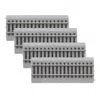 Lionel 4.5 In. Ho Scale Straight Magnelock Track - Pack Of 4