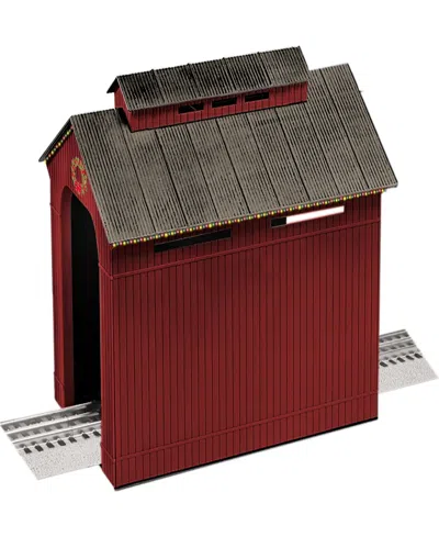 Lionel Lighted Christmas Half-covered Bridge In Multi