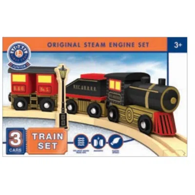 Lionel Original Steam Engine Wood Toy Train Set