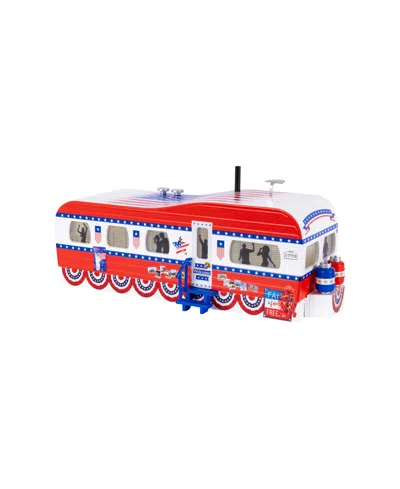 Lionel Patriotic Plug-expand-play Mobile Home Trailer O Gauge Model Train Accessory In Multi