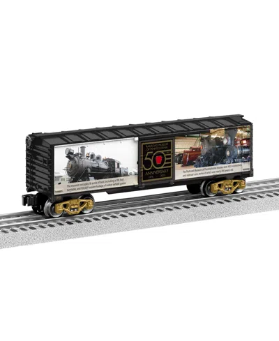 Lionel Railroad Museum Of Pennsylvania 50th Anniversary Musa O Gauge Model Train Boxcar In Black