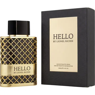 Lionel Richie 3.4 oz Mens Hello Edt Spray In White